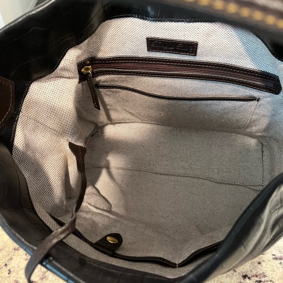 Dooney & Bourke Denison Logo Lock Shoulder Bag - Picture 13 of 15